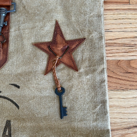 USA Stamped Canvas Tote by Mona B - Picture 10 of 16